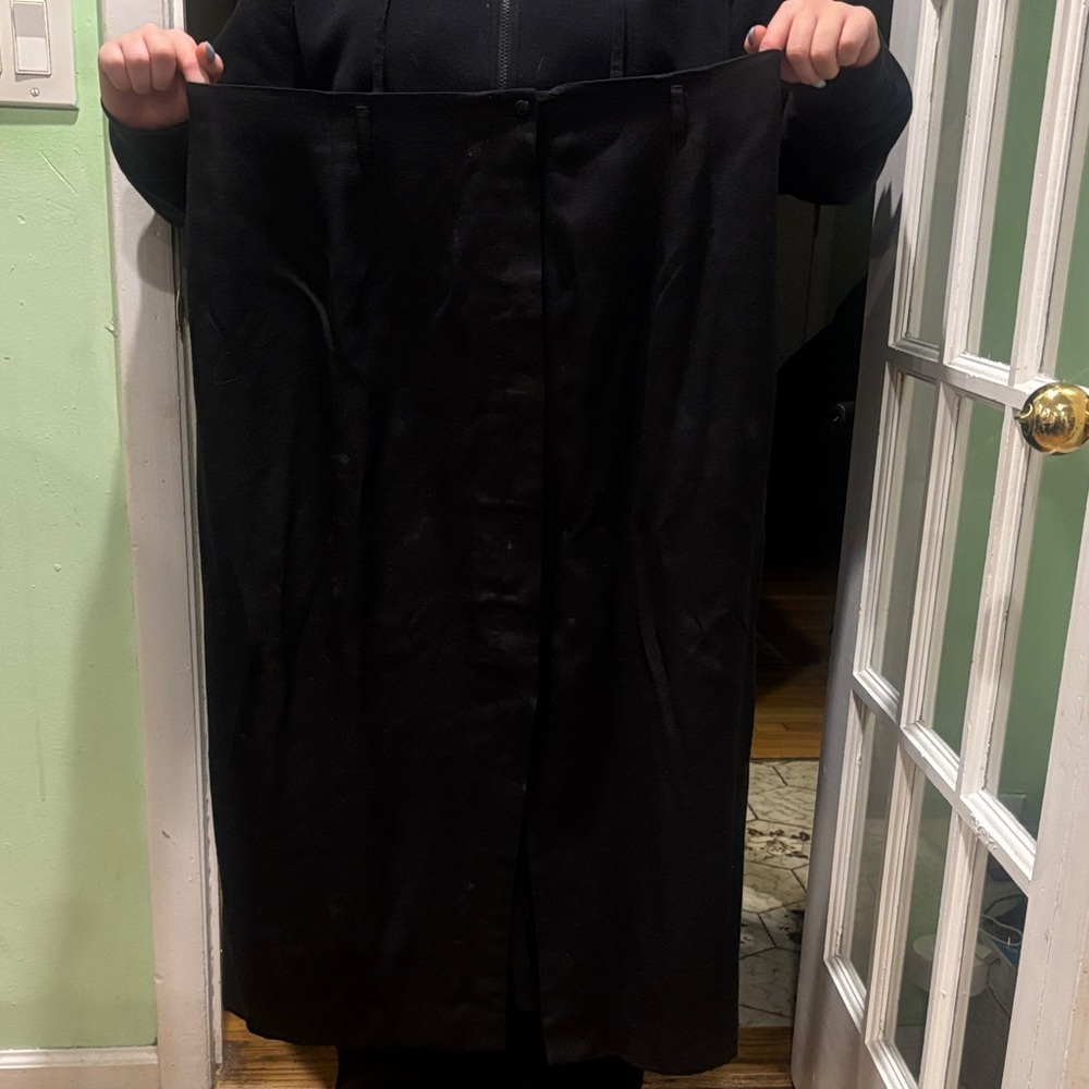 Talbots  Button-Up Midi Skirt